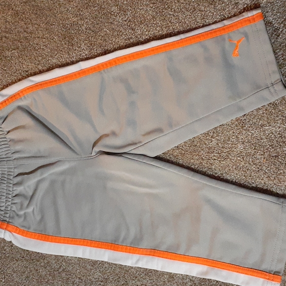 Puma 2-Piece Pant Set | 18M | Grey,White, Orange - Picture 6 of 11